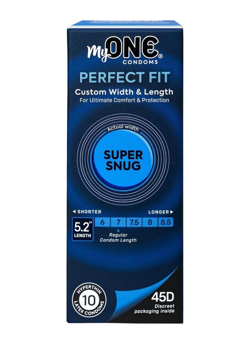 MyONE Super Snug Condoms Custom Fit Precise Sizing Options