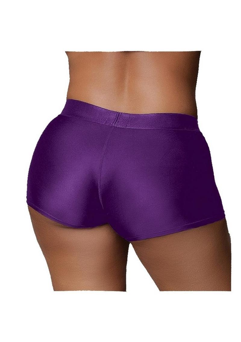 Vibrating Strap-On Boxer Harness With Bullet 10-Speed Rechargeable