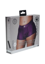 Vibrating Strap-On Boxer Harness With Bullet 10-Speed Rechargeable