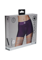 Vibrating Strap-On Boxer Harness With Bullet 10-Speed Rechargeable