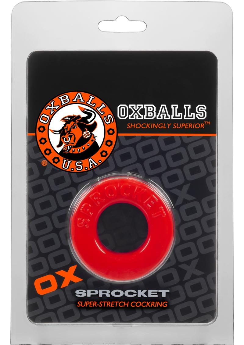 Oxballs OX Sprocket Super Stretch Flex TPR Cock Ring