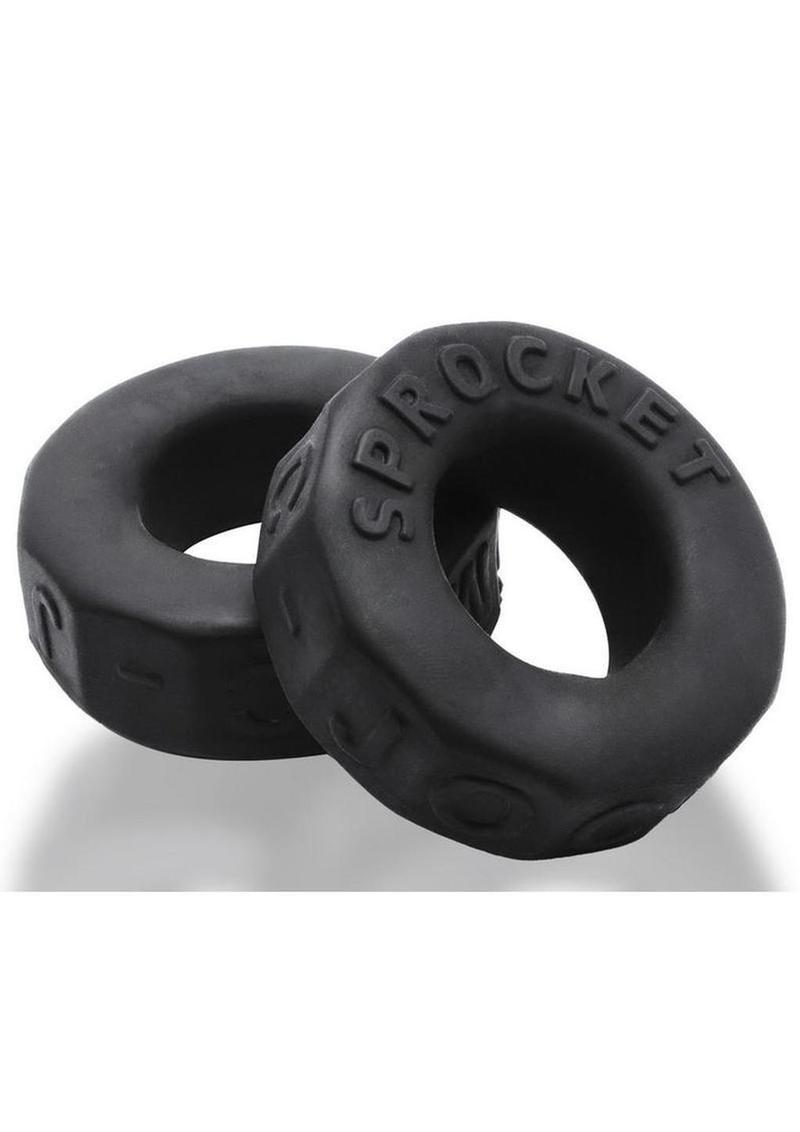 Cock Ring Sprocket Night Edition Velvet Silicone Ring