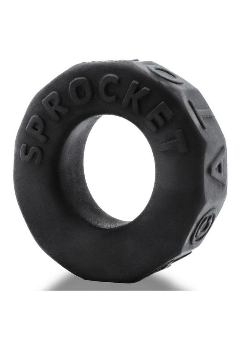 Oxballs SPROCKET Night Edition Cockring Stretchy Velvet Sil-Soft Ring