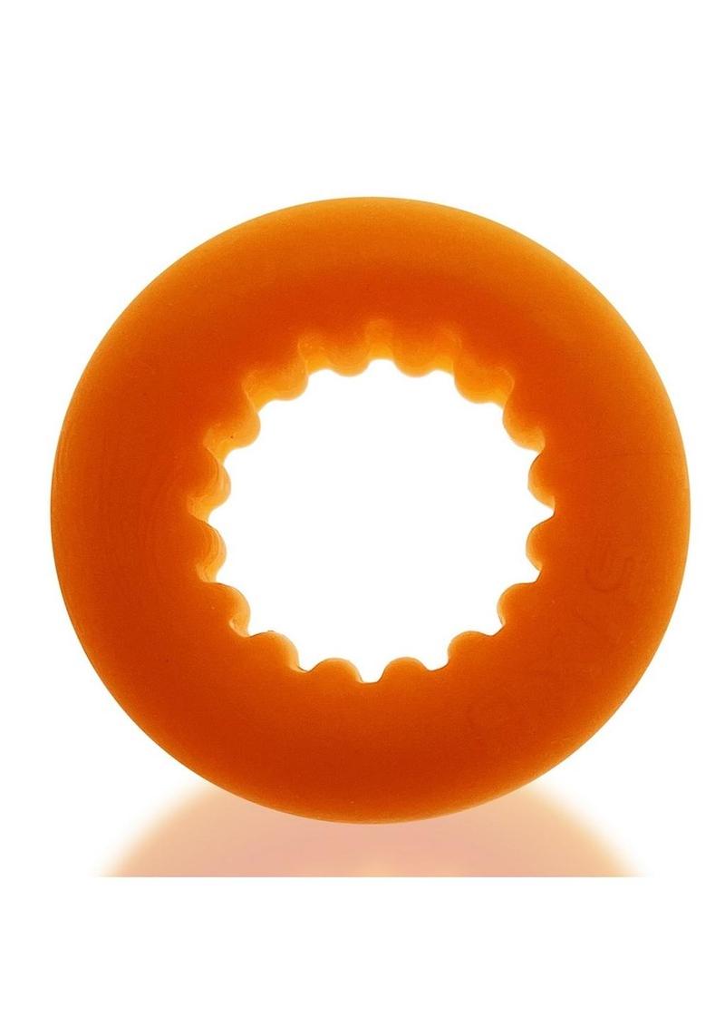 Oxballs Axis Gripper Lock Ribs Cock Ring Black Ice
