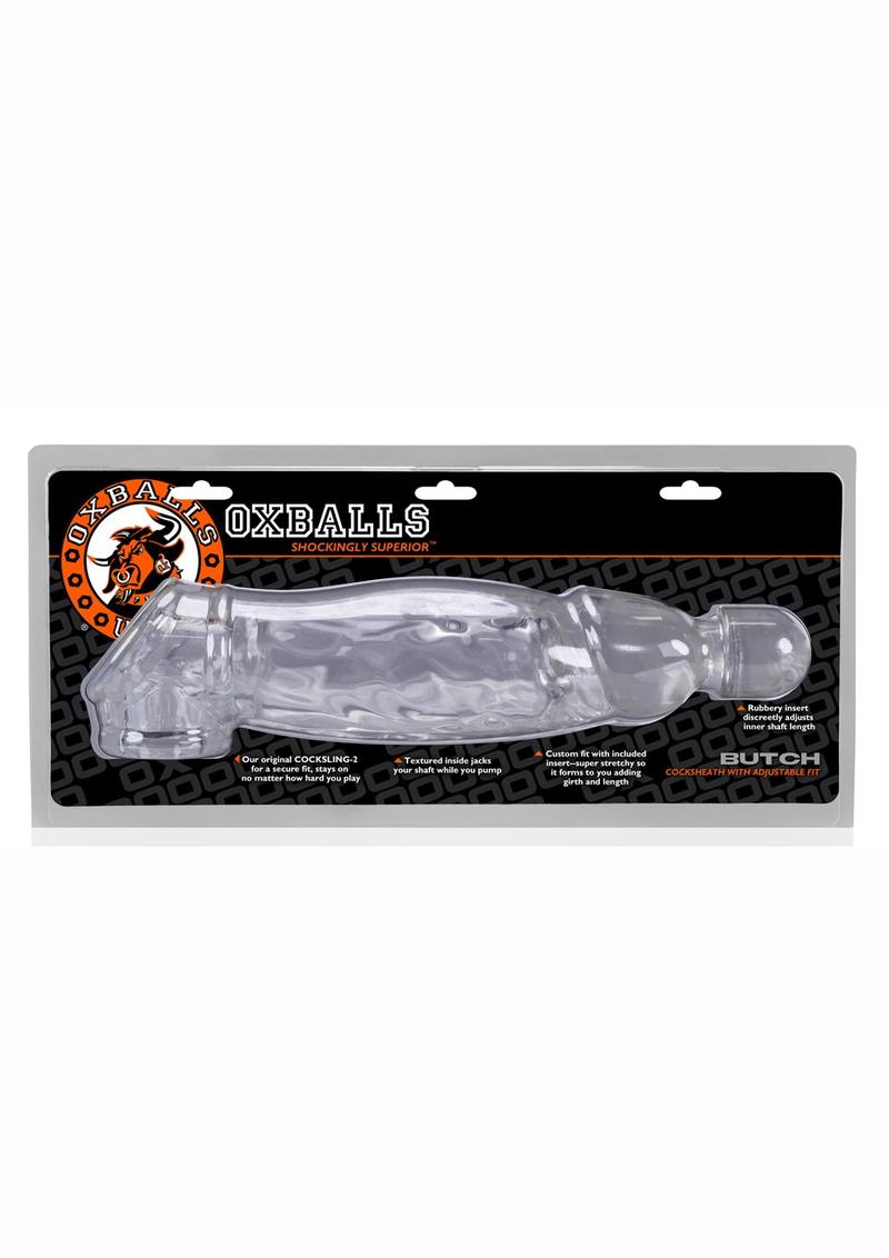 Butch Cock Sheath Penis Extender Body Safe Material