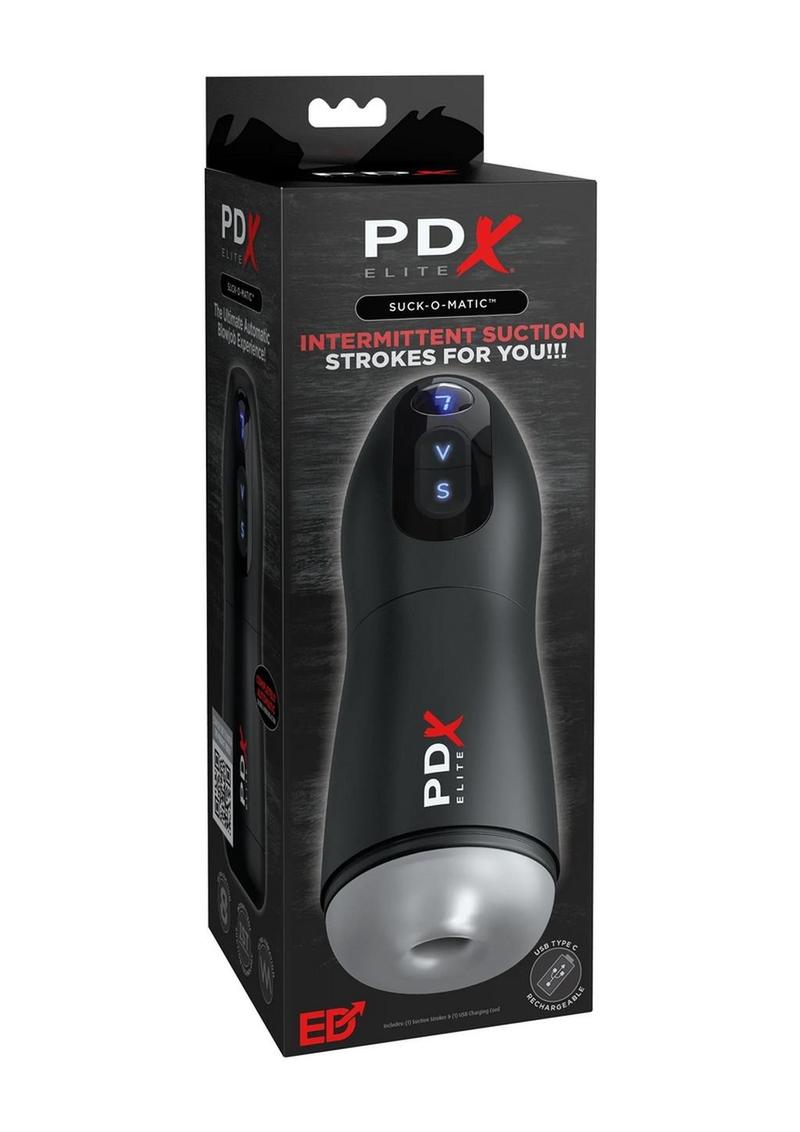Suck-O-Matic Intermittent Suction Rechargeable Masturbator