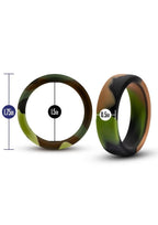 Silicone Camouflage Cock Ring Durable Body Safe Easy Care