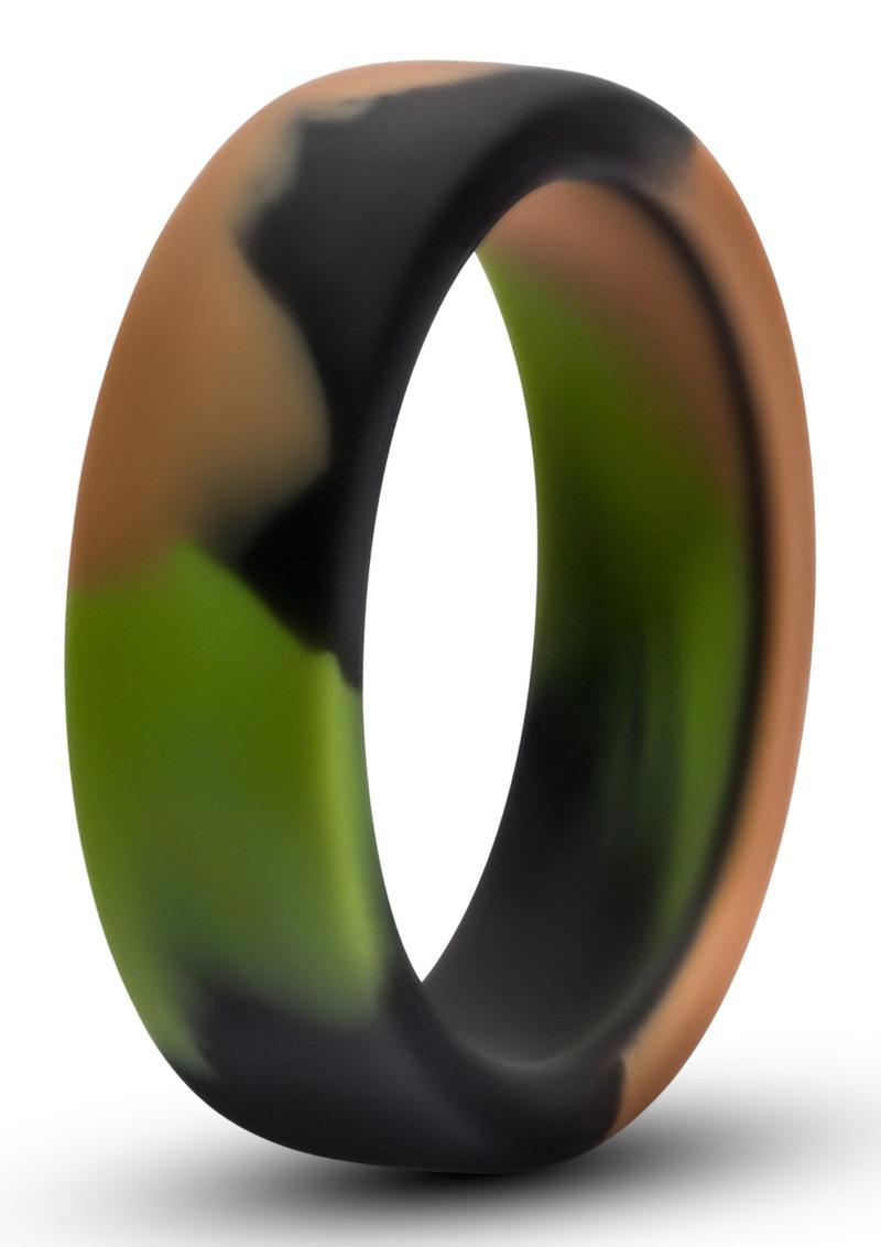 Silicone Camouflage Cock Ring Durable Body Safe Easy Care