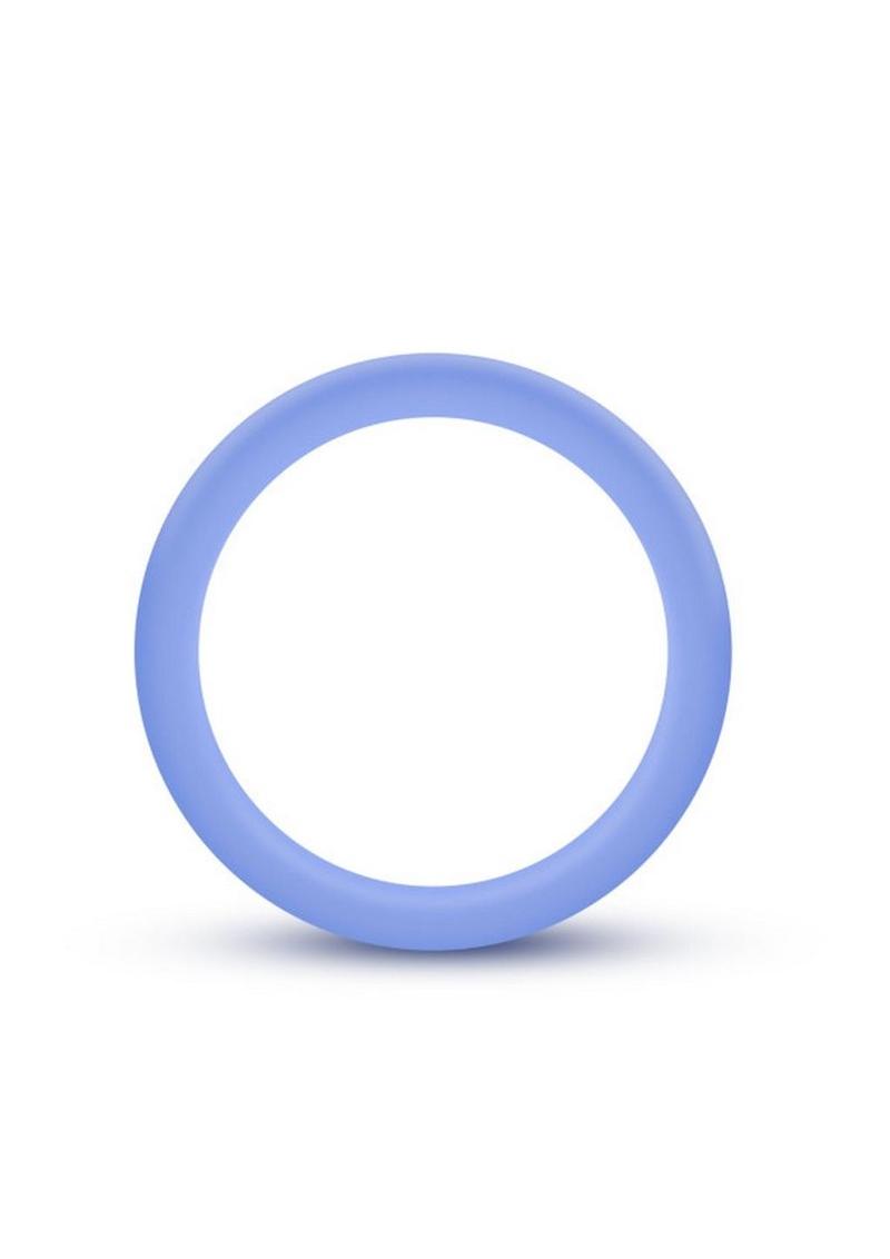 Performance Silicone Glo Cock Ring Flat Profile Phthalate Free Body Safe