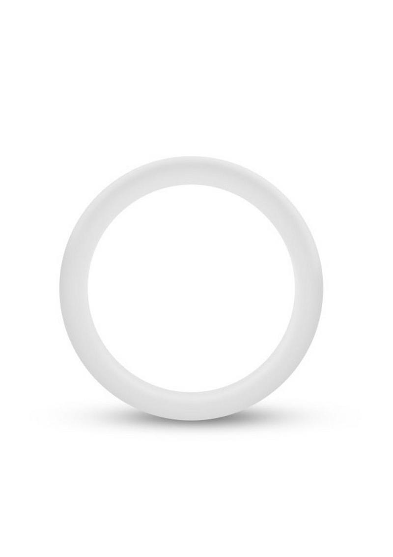 Performance Silicone Glo Cock Ring Flat Profile Phthalate Free Body Safe