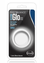 Performance Silicone Glo Cock Ring Flat Profile Phthalate Free Body Safe