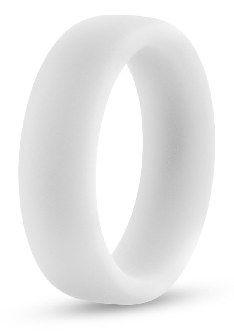 Performance Silicone Glo Cock Ring Flat Profile Phthalate Free Body Safe