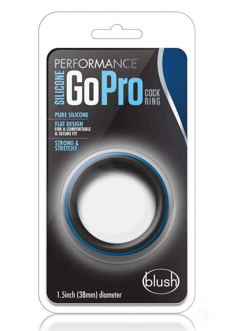 Performance Silicone Go Pro Cock Ring Body Safe Flat Profile