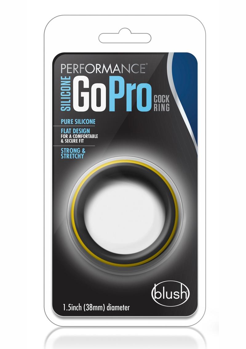 Performance Silicone Go Pro Cock Ring Body Safe Flat Profile