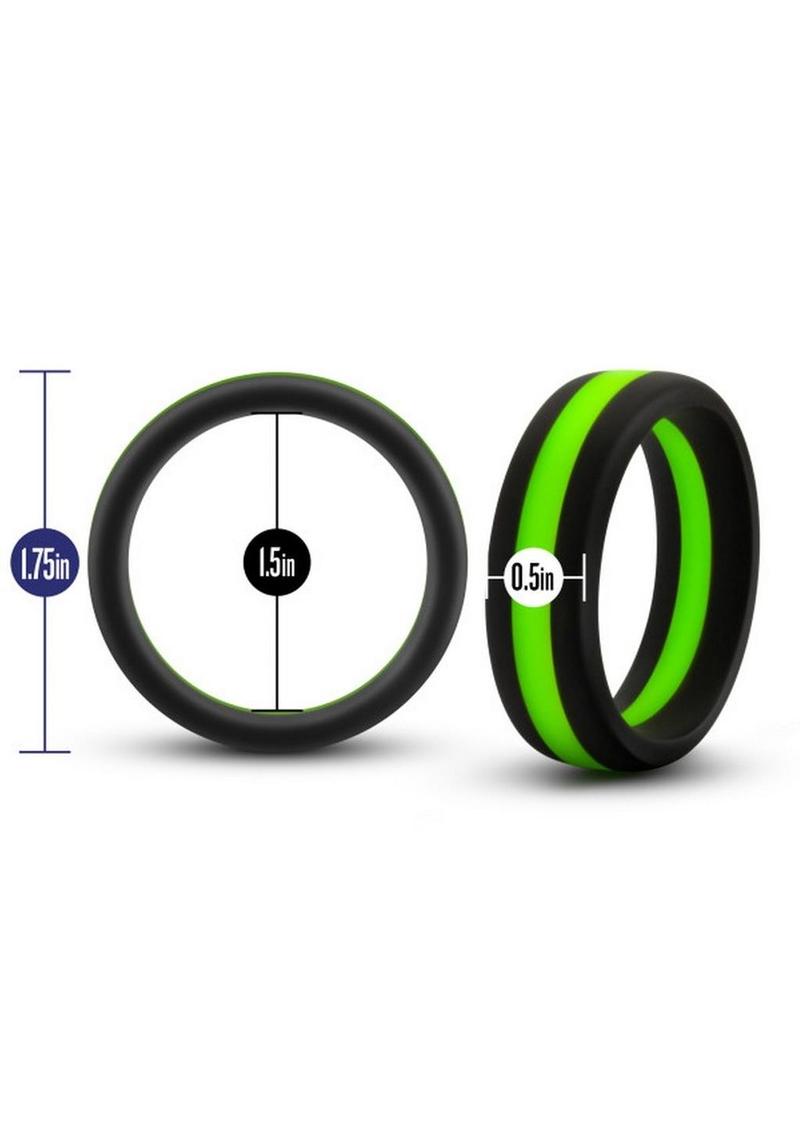 Performance Silicone Go Pro Cock Ring Body Safe Flat Profile