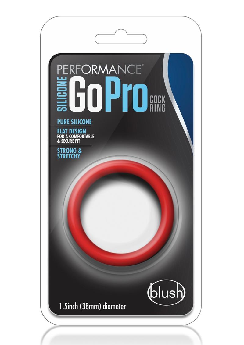 Performance Silicone Go Pro Cock Ring Body Safe Flat Profile