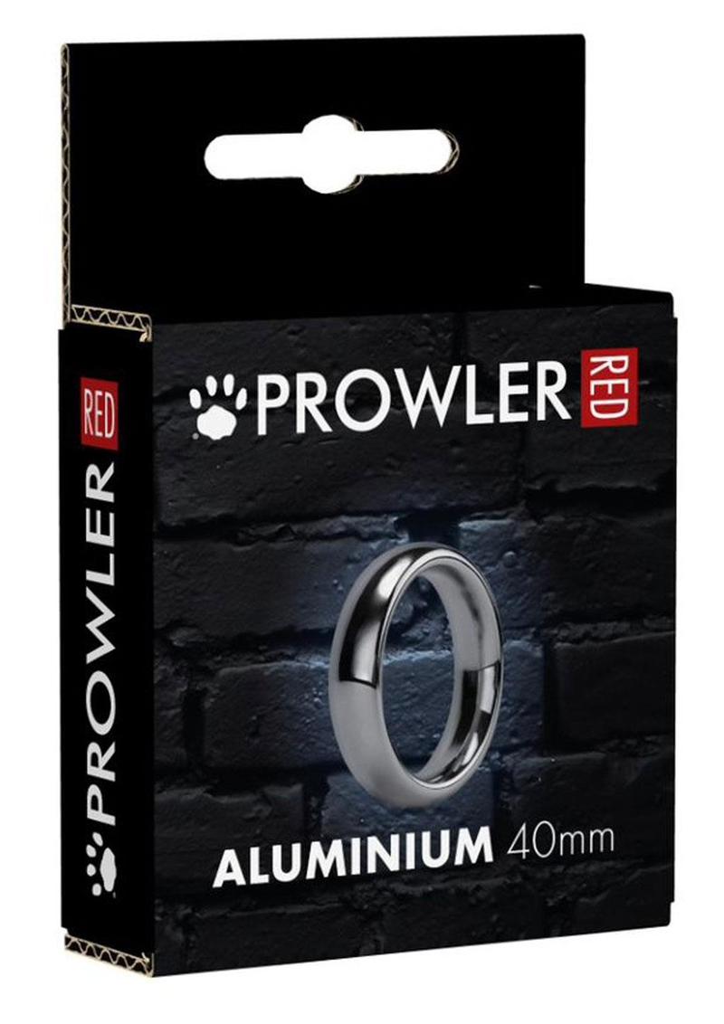 Prowler Red Aluminum Cock Ring Durable Metal Lightweight