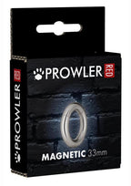 Prowler Red Stainless Steel Magnetic Cock Ring Durable