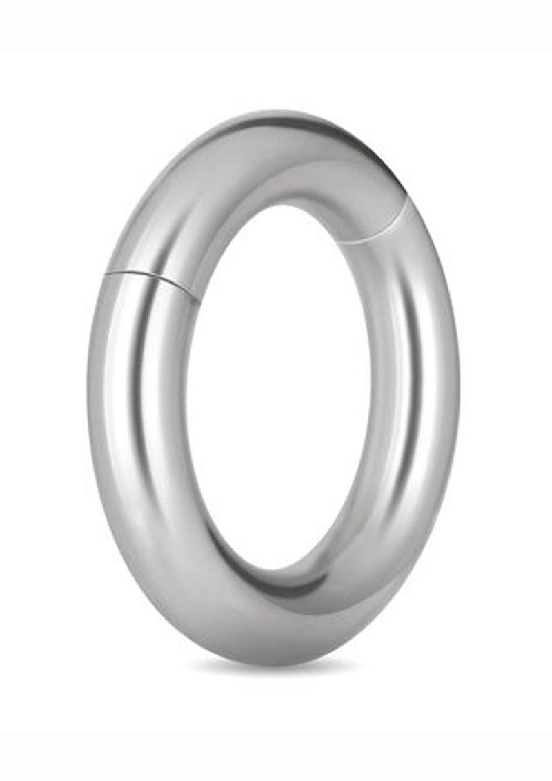 Prowler Red Stainless Steel Magnetic Cock Ring Durable