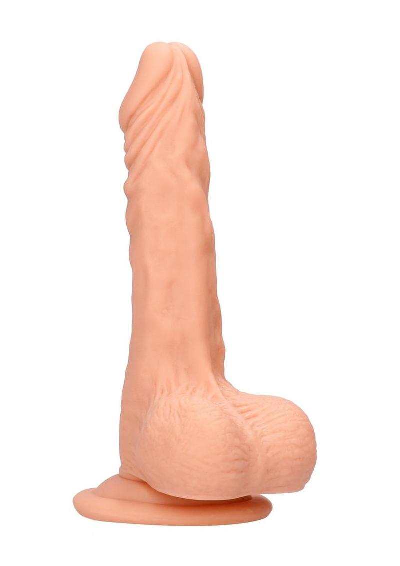 Realrock Realistic Dildo with Balls And Suction Cup