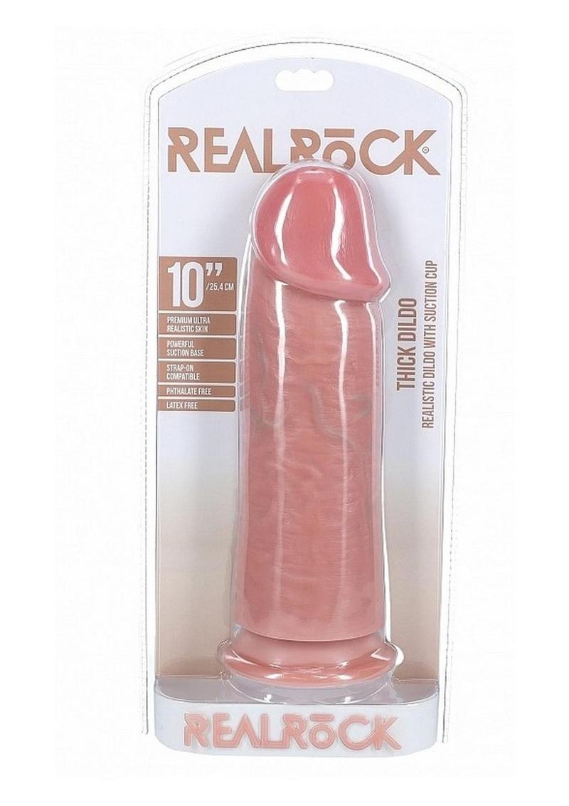 Realrock Extra Thick Dildo with Suction Cup