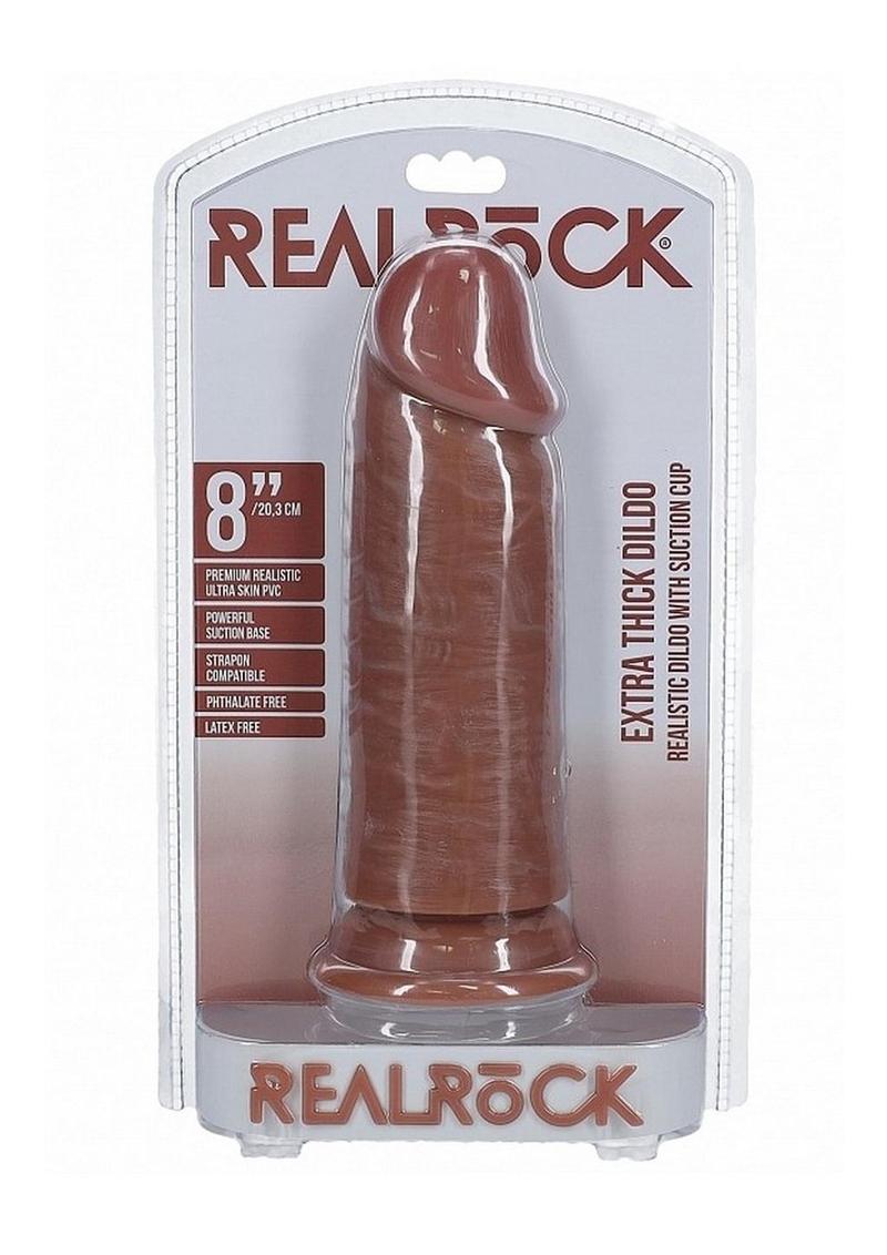 Realrock Extra Thick Dildo with Suction Cup