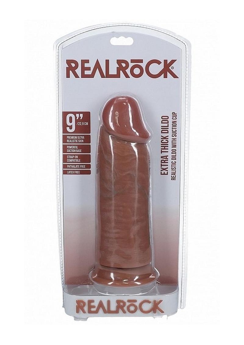 Realrock Extra Thick Dildo with Suction Cup