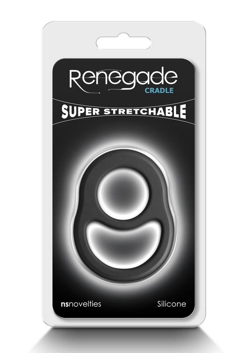 Renegade Cradle Silicone Cock Ring Stretchable Stamina