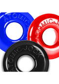 Oxballs Ringer Max Cock Ring 3 Pack Assorted Neon Colors