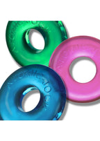 Ringer Max Silicone Cock Ring 3 Pack Neon Assorted Colors Firm Erections