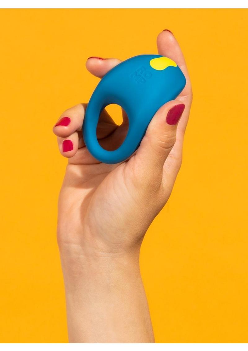 Silicone Cock Ring Rechargeable With 6 Vibration Modes