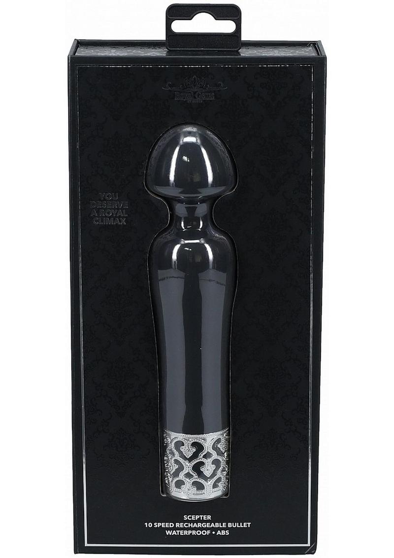 Royal Gems Scepter Silicone Rechargeable Bullet Vibrator