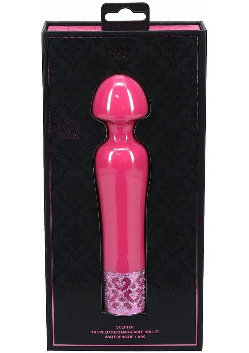 Royal Gems Scepter Silicone Rechargeable Bullet Vibrator