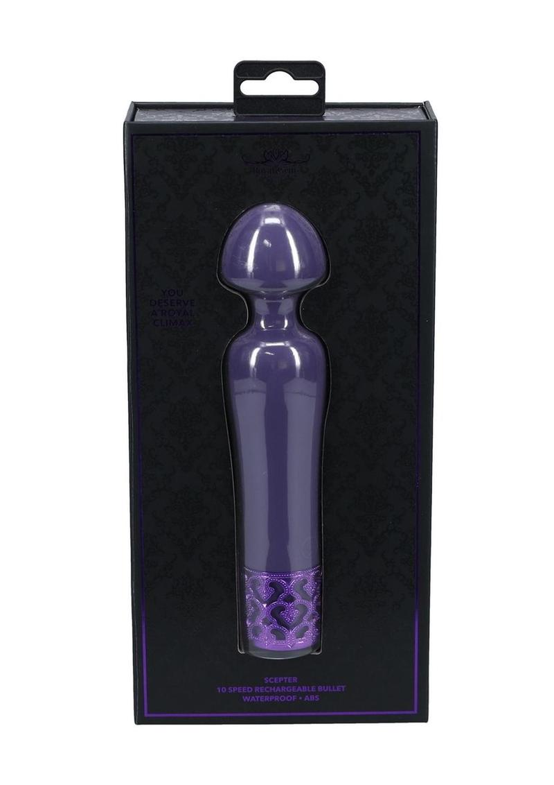 Royal Gems Scepter Silicone Rechargeable Bullet Vibrator