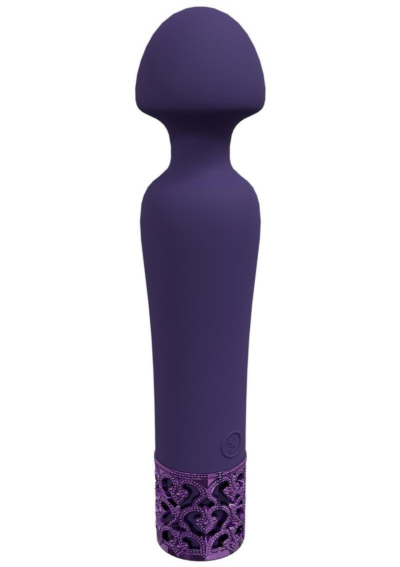 Royal Gems Scepter Silicone Rechargeable Bullet Vibrator