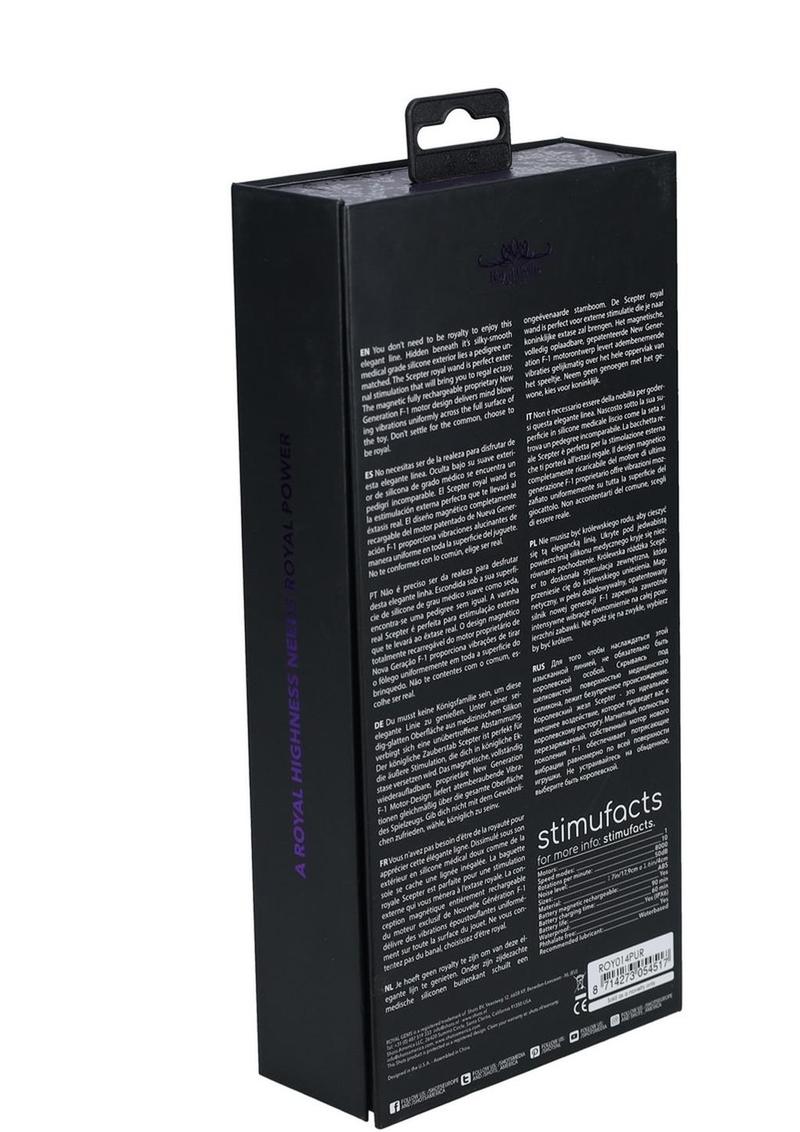 Royal Gems Scepter Rechargeable Bullet Vibrator