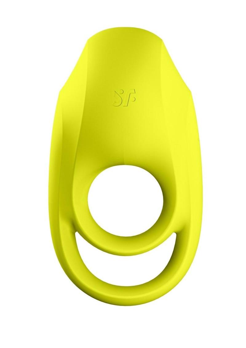 Satisfyer Spectacular Duo Silicone Vibrating Cock And Ball Ring