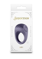 Rechargeable Silicone Cock Ring Seduction Levi With Vibrations