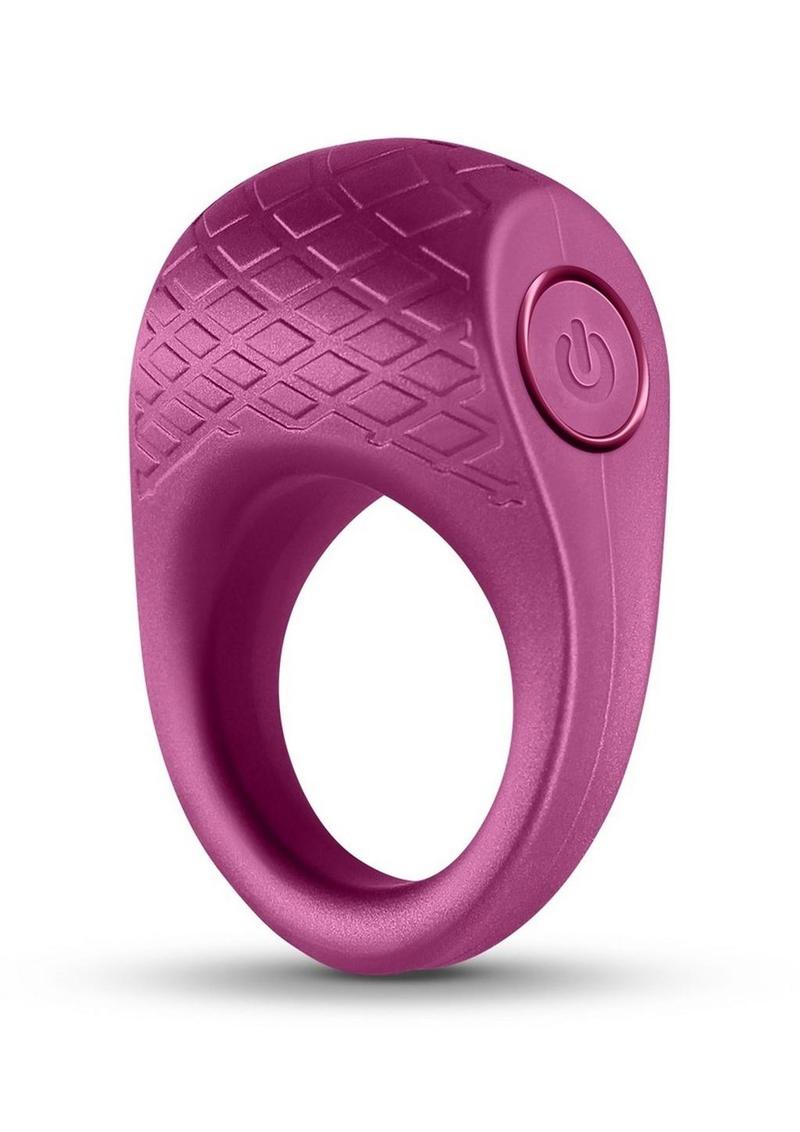 Rechargeable Silicone Cock Ring Seduction Levi With Vibrations