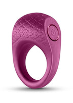Rechargeable Silicone Cock Ring Seduction Levi With Vibrations