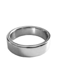 Stainless Steel Plain Cock Ring 15mm Thick Durable Support