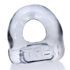 Oxballs Stash Cockring with Aluminum Capsule Insert Clear