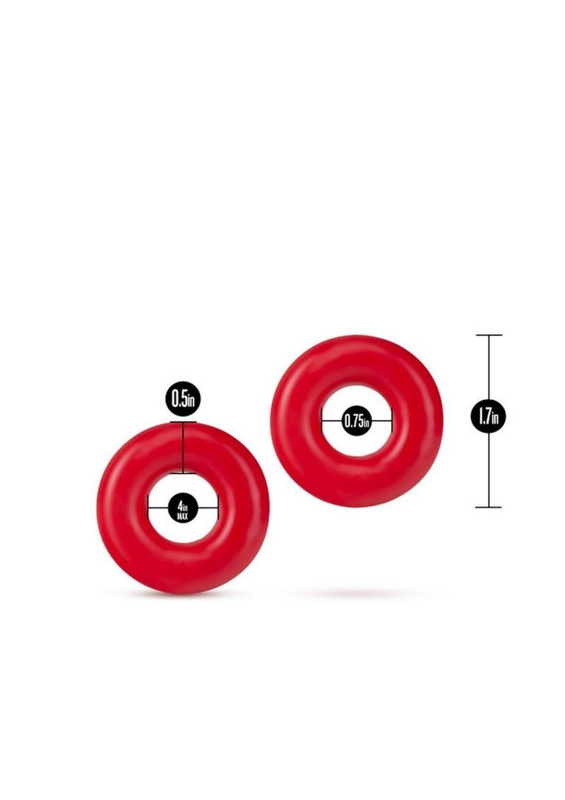 Stay Hard Donut Rings Oversized Comfortable And Body Safe Rings