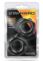 Cock Ring 2 Pack Superior Strength Stay Hard Nutz Pro