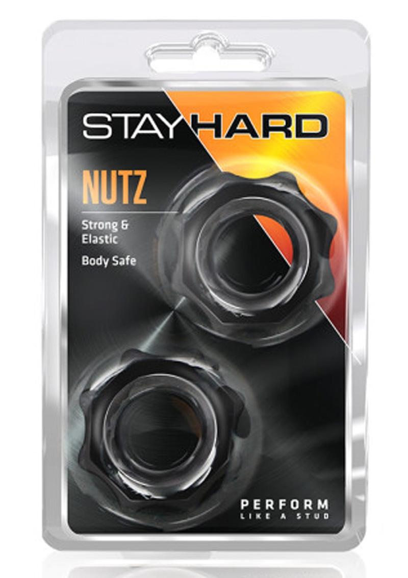 Cock Ring 2 Pack Superior Strength Stay Hard Nutz Pro