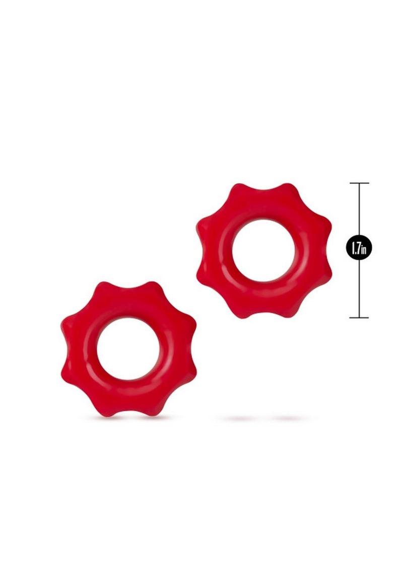 Cock Ring 2 Pack Superior Strength Stay Hard Nutz Pro