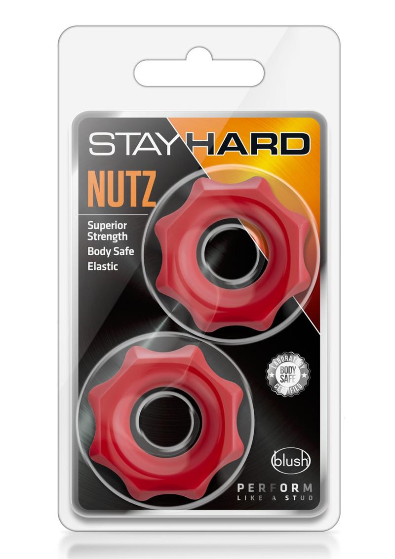Cock Ring 2 Pack Superior Strength Stay Hard Nutz Pro