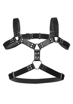 Strict 6 O-Ring Chest Harness Fully Adjustable Vegan Leather