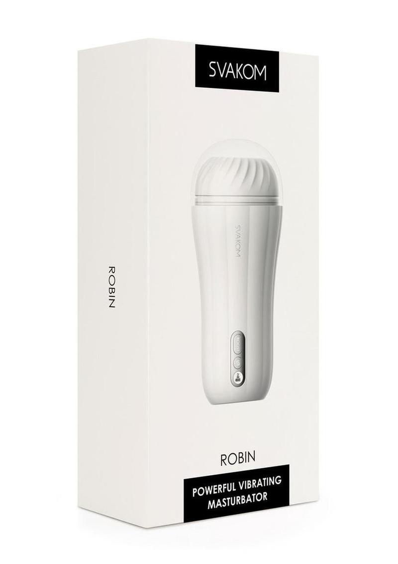 Svakom Robin Vibrating Masturbator With Customizable Modes