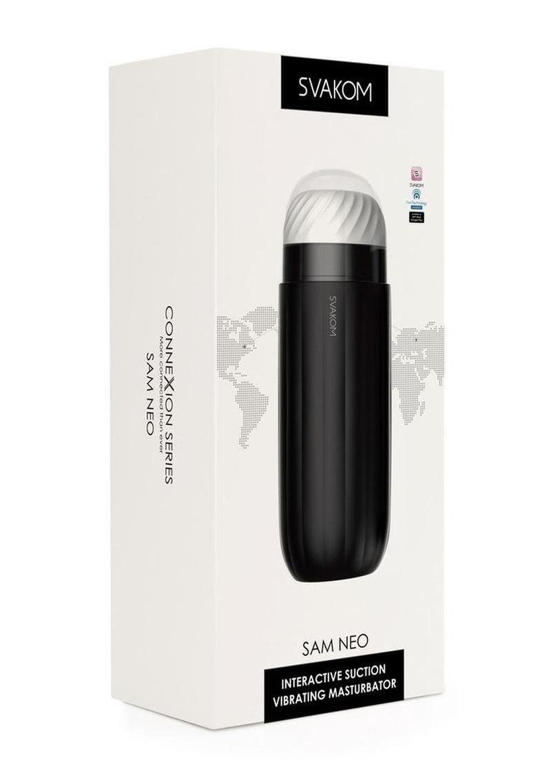 Svakom Sam Neo Interactive Masturbator With Suction Vibration